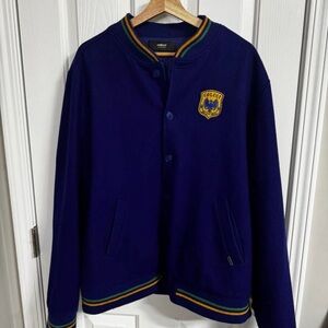 Colcci Men's Blue Bomber Jacket